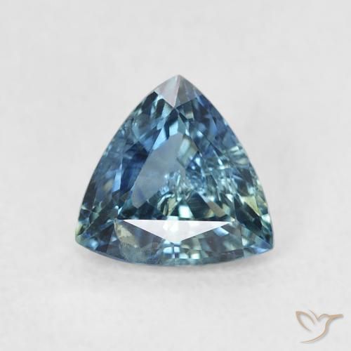 0.73ct Natural Cerceta Safira, Trilhão, VS