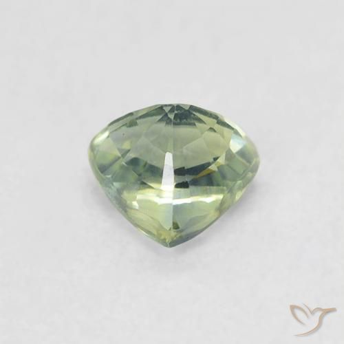 Safira Cerceta Natural 0.54ct, Trilhão, VVS-VS