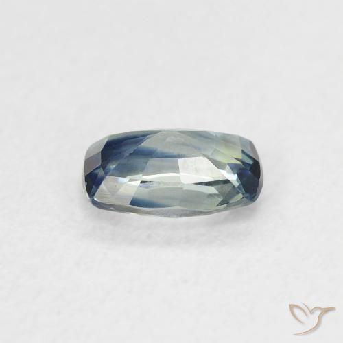 Safira Cerceta Natural 0.62ct, Almofada, VVS-VS