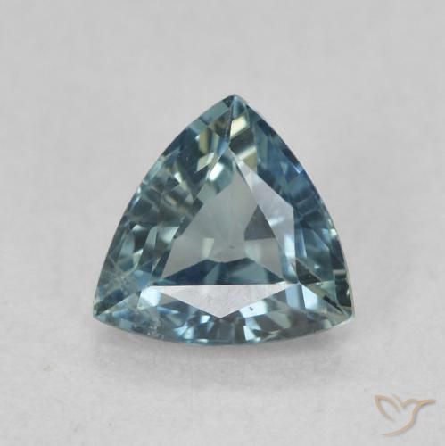 0.69ct Natural Cerceta Safira, Trilhão, VS