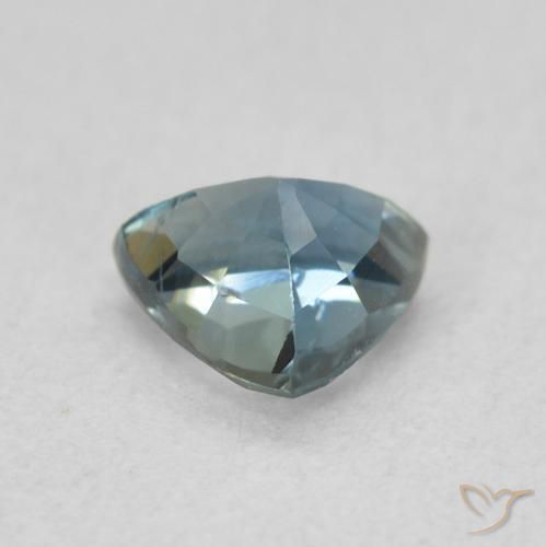 Safira Cerceta Natural 0.69ct, Trilhão, VS