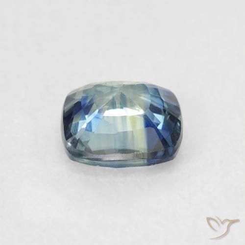 Safira Cerceta Natural 0.70ct, Almofada, VVS