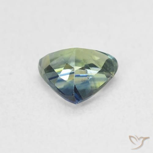 Safira Multicolorido Natural 0.56ct, Trilhão, VVS