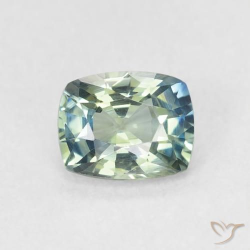 0.73ct Natural Cerceta Safira, Almofada, VVS