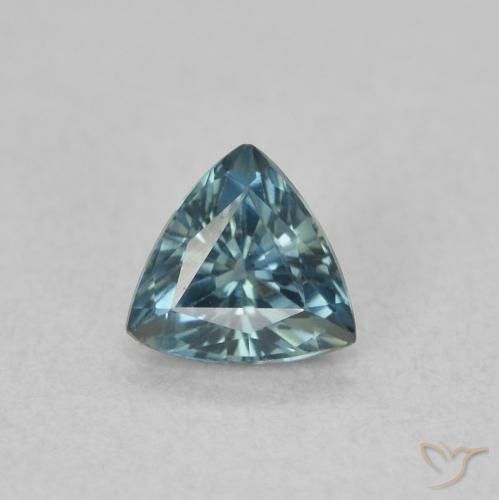 0.54ct Natural Cerceta Safira, Trilhão, VVS