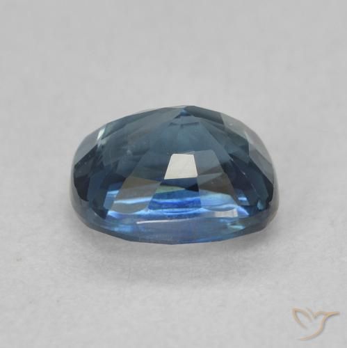 Safira Cerceta Natural 0.91ct, Almofada, VS