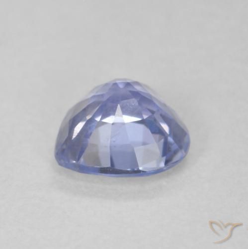 Safira Pastel Azul Natural 0.70ct, Coração, VS