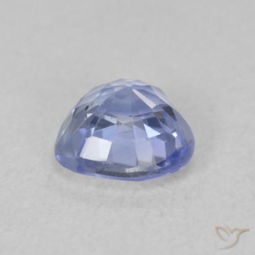 Safira Pastel Azul Natural 0.77ct, Coração, VVS-VS