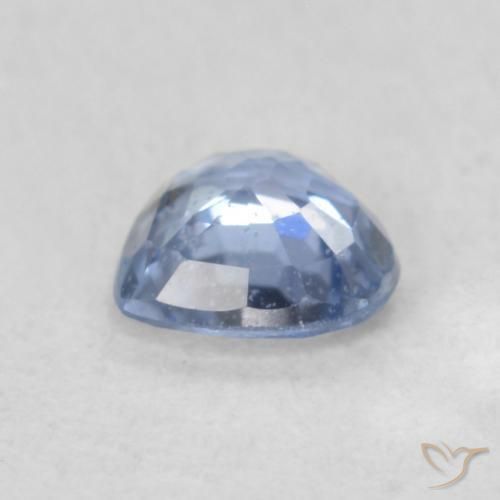 Safira Bebê azul Natural 0.42ct, Coração, VS