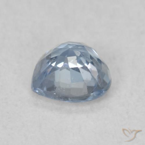 Safira Bebê azul Natural 0.45ct, Coração, VS