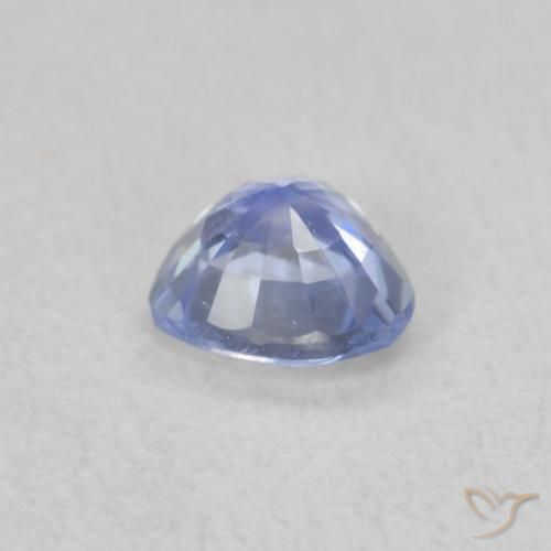Safira Pastel Azul Natural 0.44ct, Coração, VS