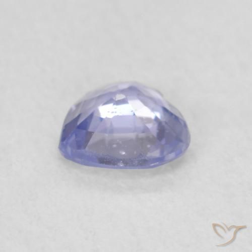 Safira Pastel Azul Natural 0.37ct, Coração, VS