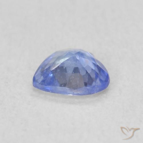 Safira Pastel Azul Natural 0.32ct, Coração, VS