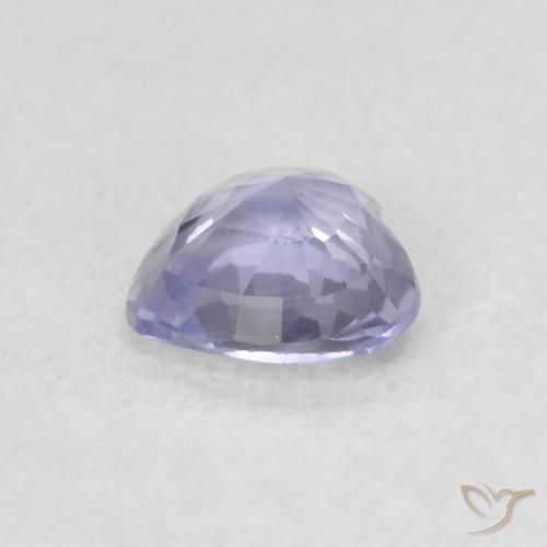 Safira Azul claro Natural 0.36ct, Coração, VVS-VS