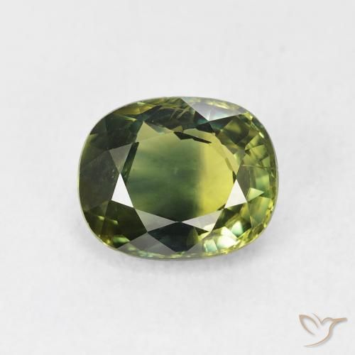 2.41ct Natural Multicolorido Safira, Almofada, VVS-VS