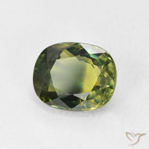 Safira Multicolorido Natural 2.41ct, Almofada, VVS-VS