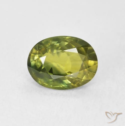 1.89ct Natural Multicolorido Safira, oval, VVS-VS