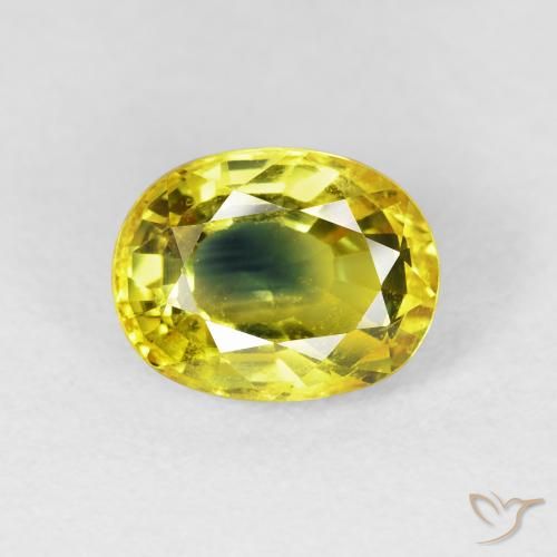 3.12ct Natural Ouro Terroso Safira, oval, VS