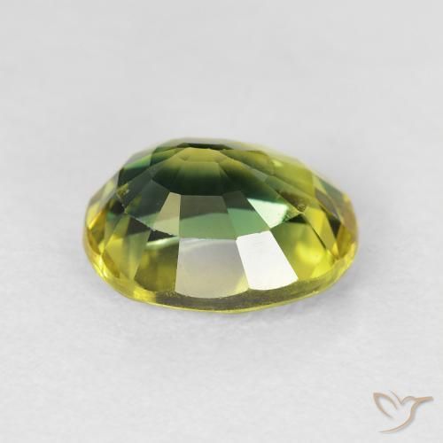 Safira Multicolorido Natural 4.18ct, oval, VS