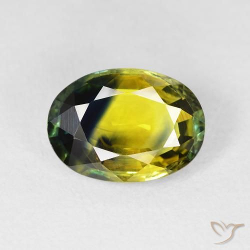 3.52ct Natural Multicolorido Safira, oval, VS