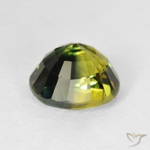 Safira Floresta Profunda Verde Natural 3.97ct, oval, VS