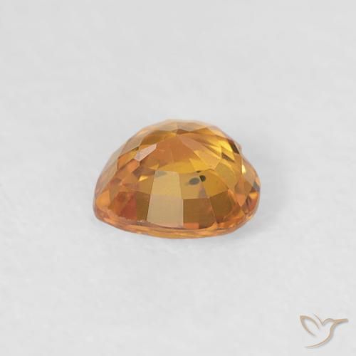 Safira Ouro Natural 0.42ct, Coração, VS