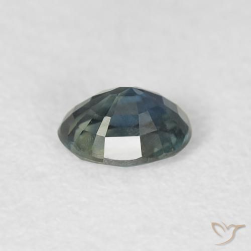 Safira Azul escuro Natural 0.33ct, oval, VVS