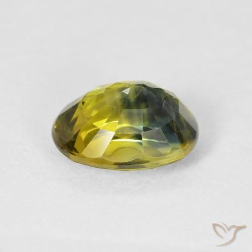 Safira Multicolorido Natural 3.35ct, oval, VS