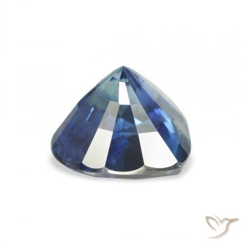 Safira Azul-marinho Natural 3.33ct, Coração, VS