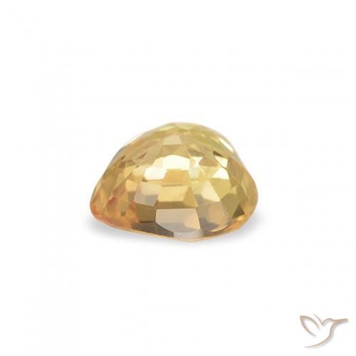 Safira Ouro Natural 0.43ct, Coração, VVS