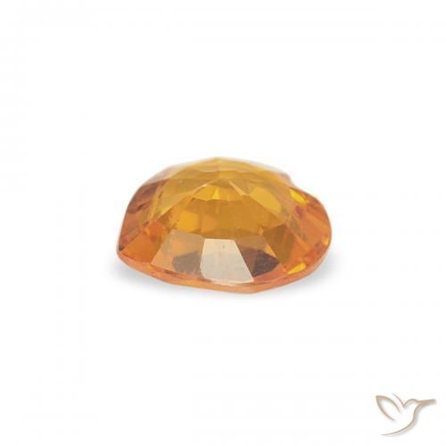 Safira Ouro Natural 0.32ct, Coração, VVS-VS