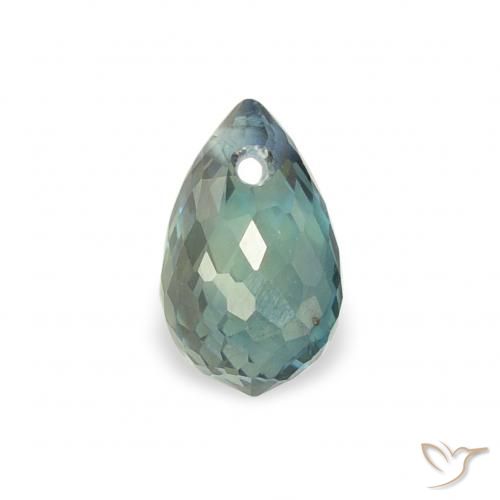 0.47ct Natural Cerceta Safira, Briolette, VS