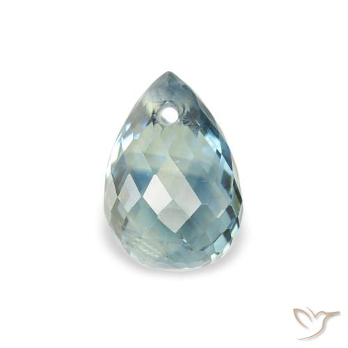 1.17ct Natural Cerceta Safira, Briolette, VS