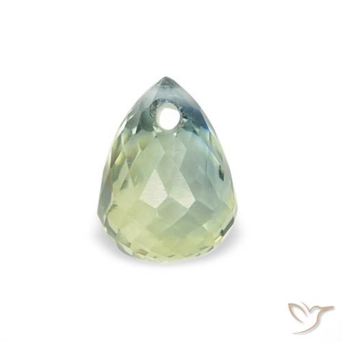 0.73ct Natural Cerceta Safira, Briolette, VS