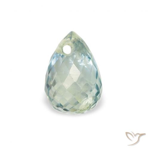 0.78ct Natural Cerceta Safira, Briolette, VS