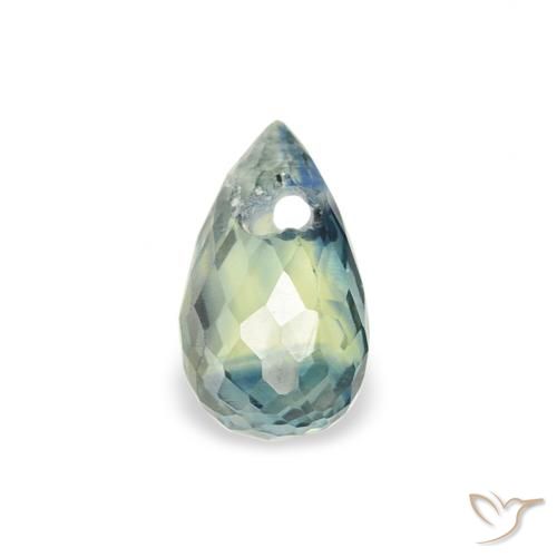 0.54ct Natural Cerceta Safira, Briolette, VS