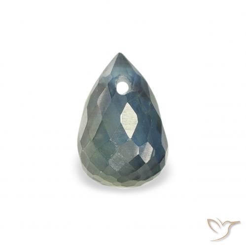 0.52ct Natural Cerceta Safira, Briolette, VS