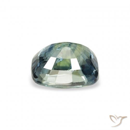 Safira Cerceta Natural 1.21ct, Almofada, SI
