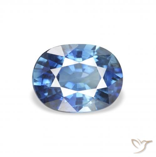 1.78ct Natural Azul claro Safira, oval, VS