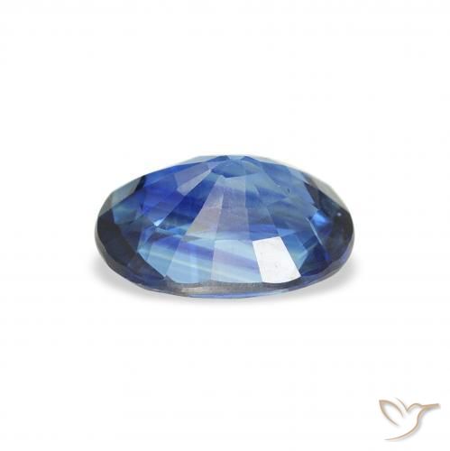 Safira Azul claro Natural 1.78ct, oval, VS