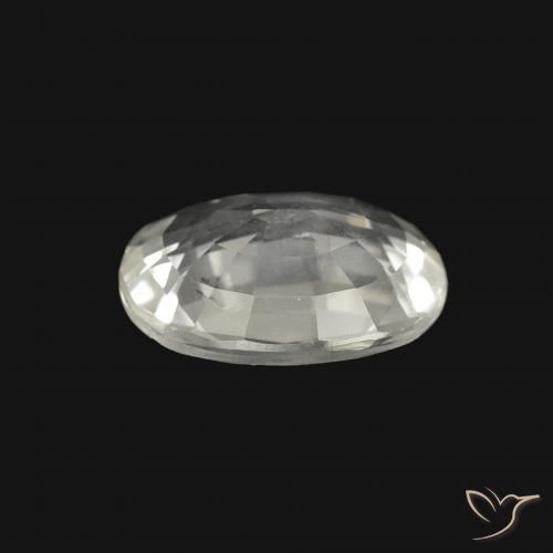 Safira Branco Natural 2.28ct, oval, VS