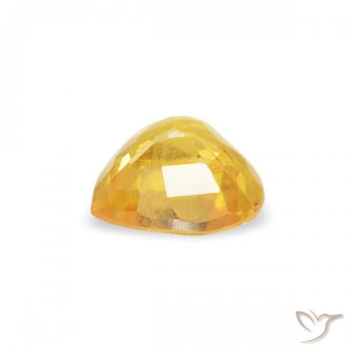 Safira Top Ouro Natural 0.40ct, Coração, VS