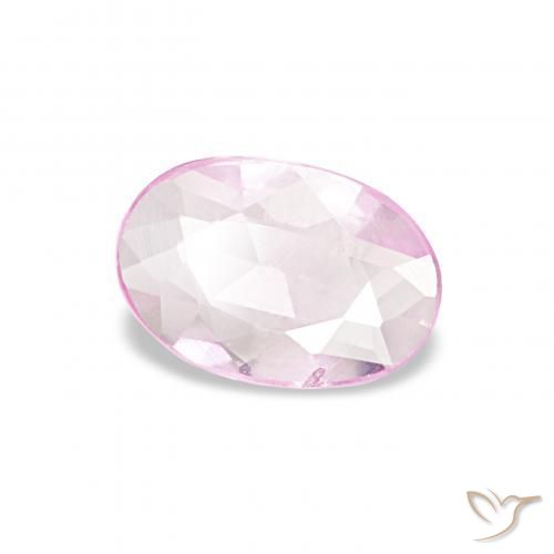 Safira Roxo-rosa claro Natural 0.30ct, oval, VVS