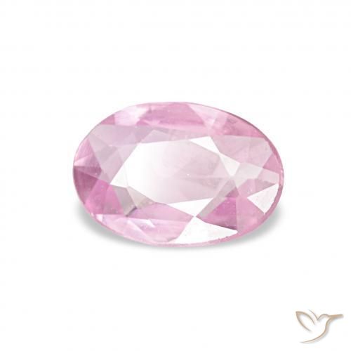 Safira Luz roxa Natural 0.40ct, oval, VVS