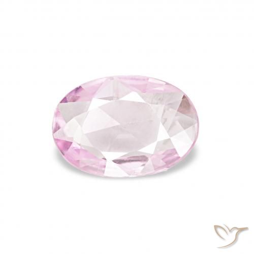 0.30ct Roxo-rosa claro Safira, oval, VVS