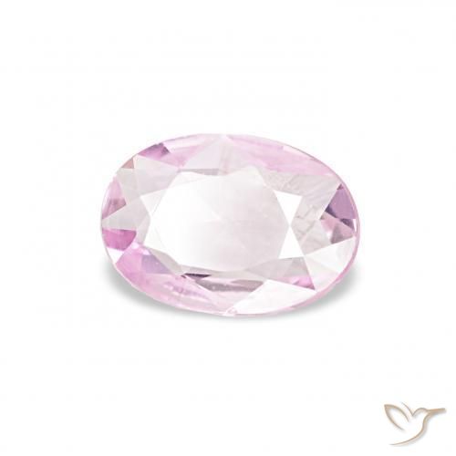 Safira Roxo-rosa claro Natural 0.30ct, oval, VVS