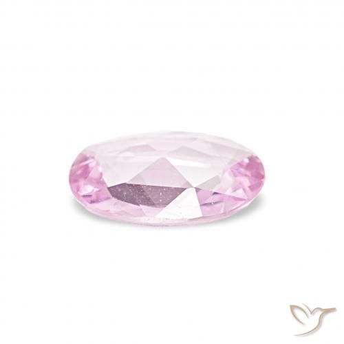 Safira Roxo-rosa claro Natural 0.30ct, oval, VVS