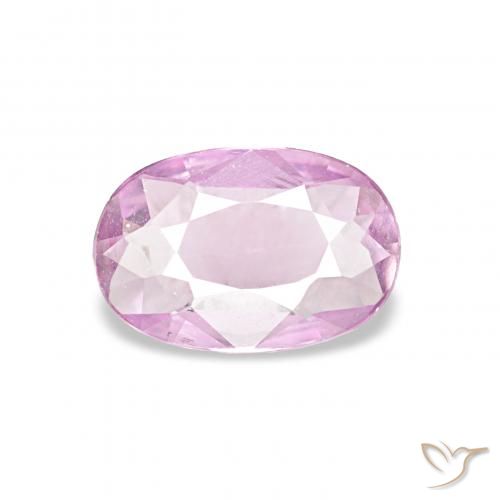 0.40ct Roxo Violeta Rosado Claro Safira, oval, VVS