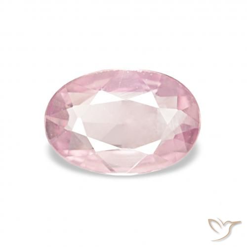 0.43ct Coral Rosa Safira, oval, VVS