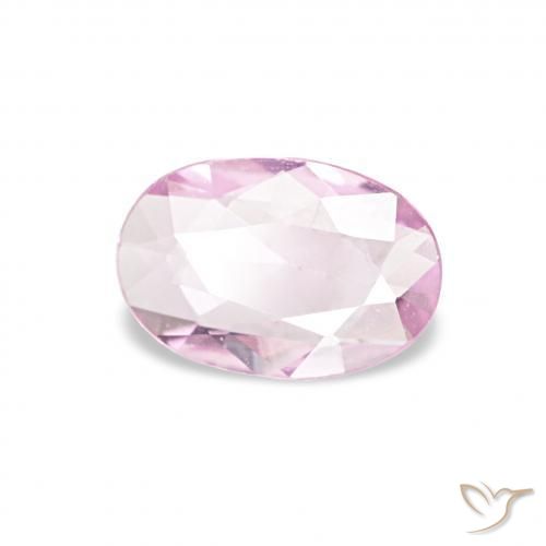 Safira Rosa chiclete Natural 0.32ct, oval, VVS